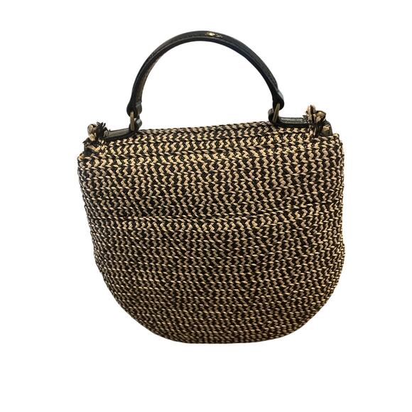 ERIC JAVITS Woven Handbag Purse - Picture 7 of 9